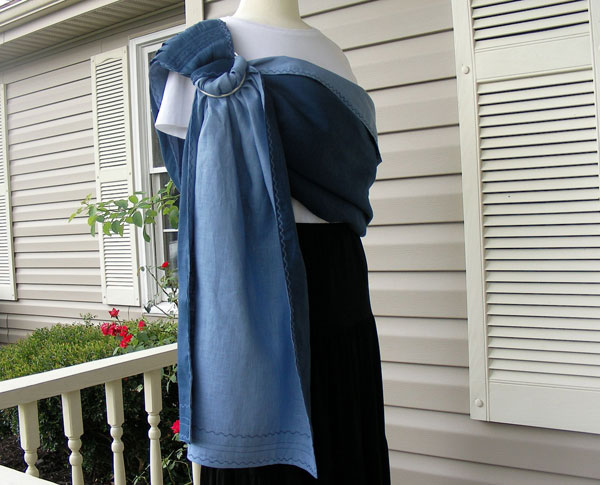 IL020 DUTCH BLUE Softened - 100% Linen