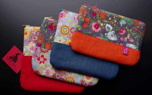 IL020 ORANGE PIXIE Softened - 100% Linen