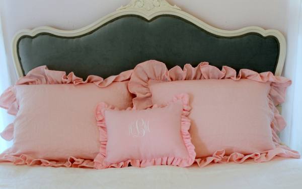 IL019 LIGHT PINK Softened - 100% Linen