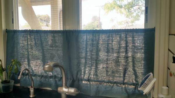 4C22 BLUE BAYOU Softened - 100% Linen