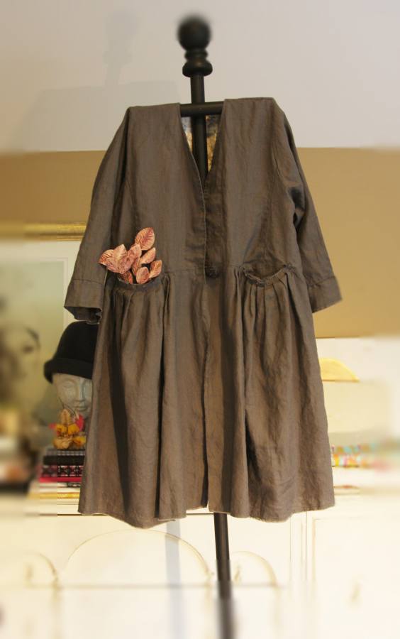 IL019 GRAPHITE Softened - 100% Linen