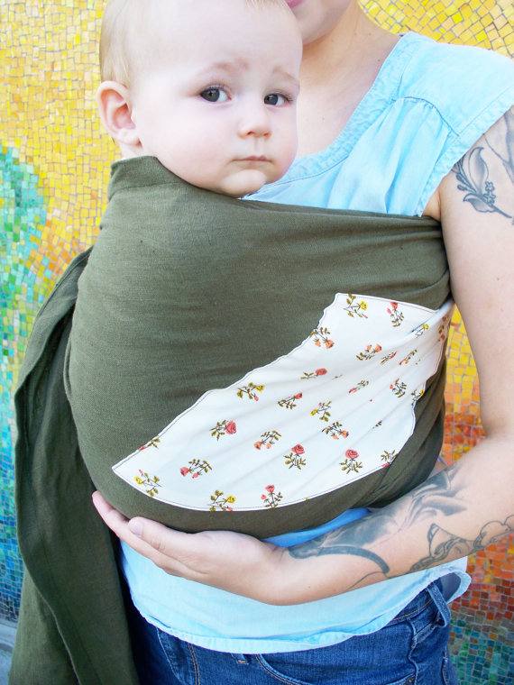 IL019 OLIVE Softened - 100% Linen