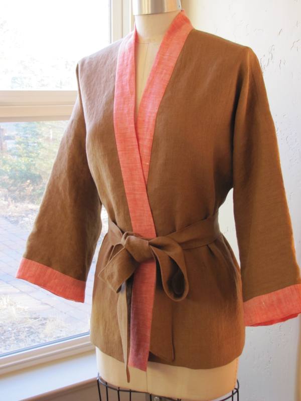 4C22 GINGER Softened - 100% Linen