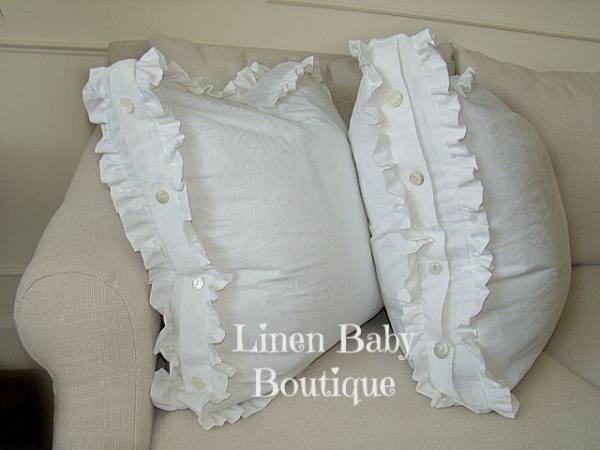 IS003 BLEACHED Softened - 51% Linen / 49% Cotton