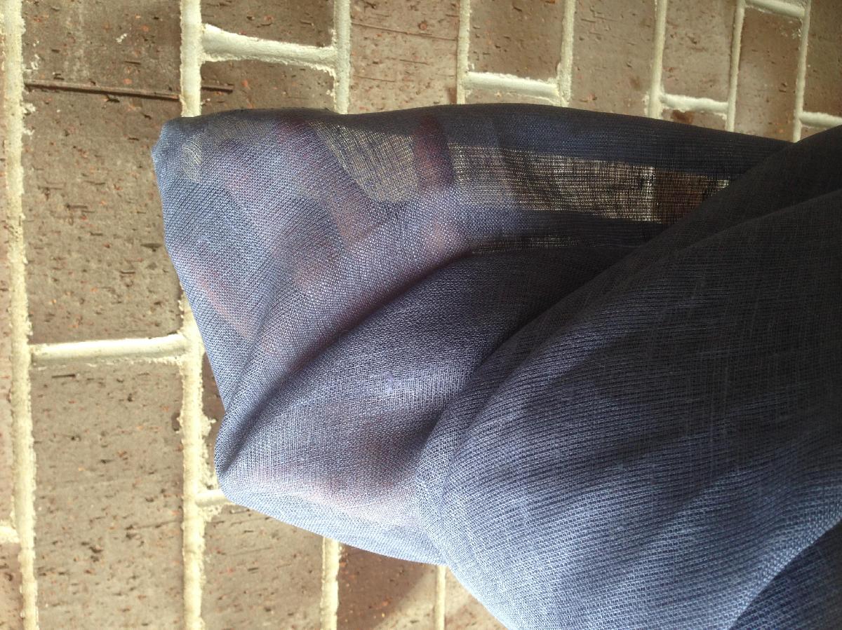 IL030 VINTAGE INDIGO Softened - 100% Linen
