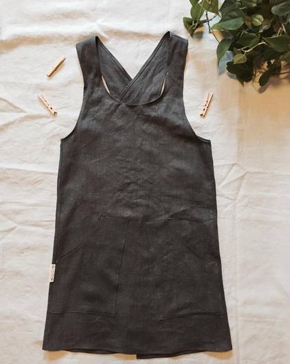 4C22 GRAPHITE Softened - 100% Linen