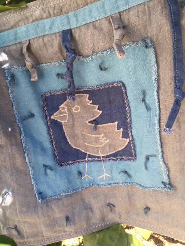 IL019 BLUE HEAVEN Softened - 100% Linen