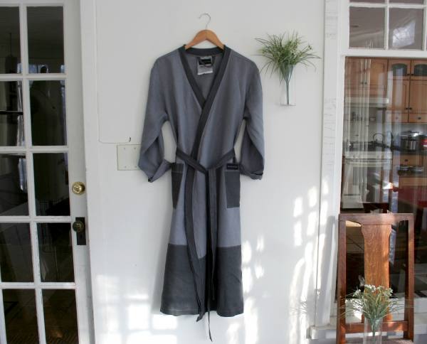4C22 ASPHALT Softened - 100% Linen