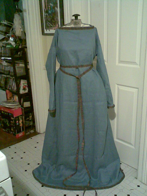 IL020 DUTCH BLUE Softened - 100% Linen