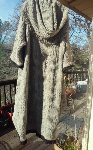 IL007 THATCH CHECKER LIGHT TAUPE - 100% Linen