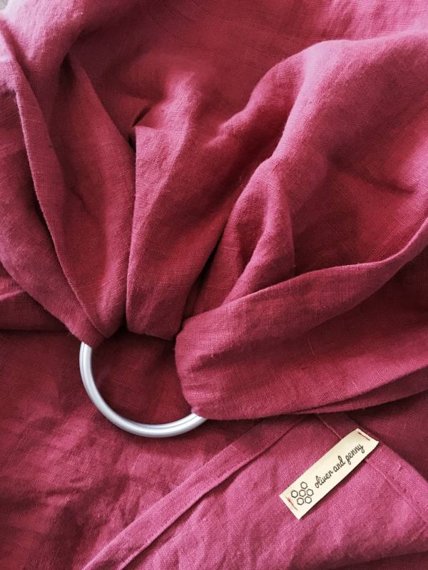 IL019 ENGLISH ROSE Softened - 100% Linen