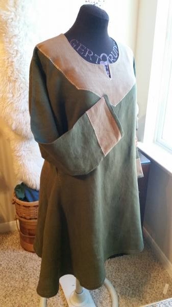 IL019 OLIVE Softened - 100% Linen