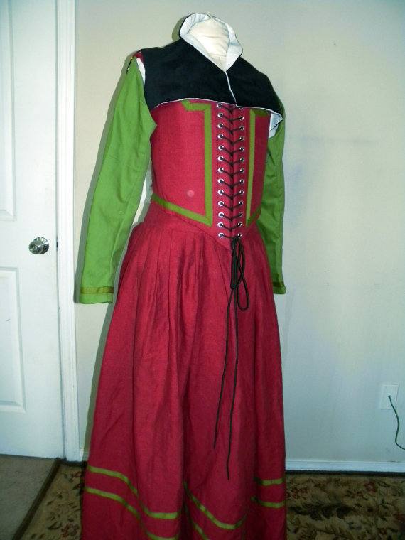 IL019 BIKING RED Softened - 100% Linen