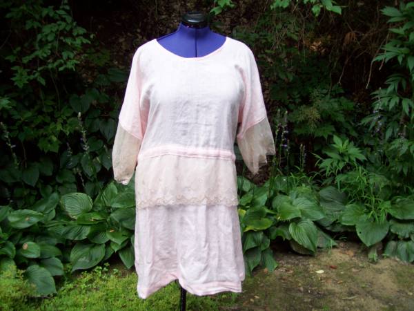 IL020 LIGHT PINK Softened 100% Linen Light (3.7 oz/yd<sup>2</sup>)