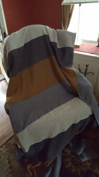 4C22 GRAPHITE Softened - 100% Linen