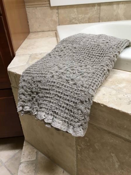 IL007 THATCH CHECKER LIGHT TAUPE - 100% Linen