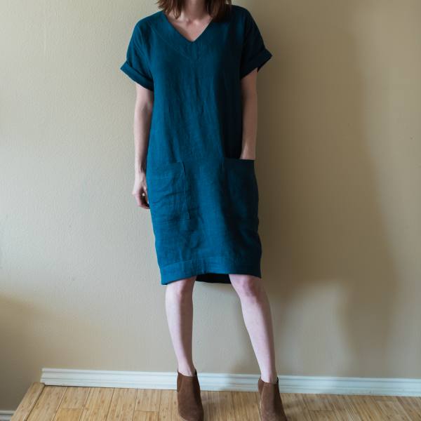 IL019 INSIGNIA BLUE Softened - 100% Linen