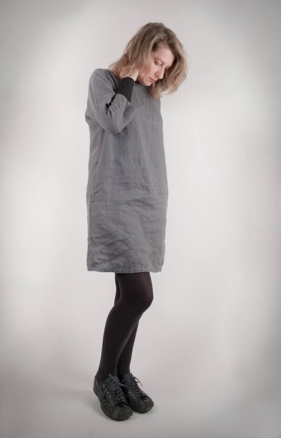 IL019 GRAPHITE Softened - 100% Linen