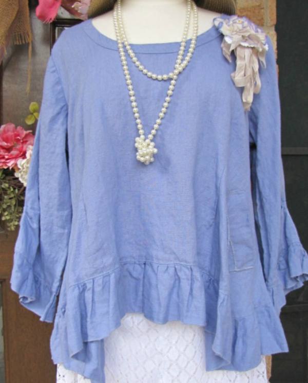 IL019 WISTERIA Softened - 100% Linen