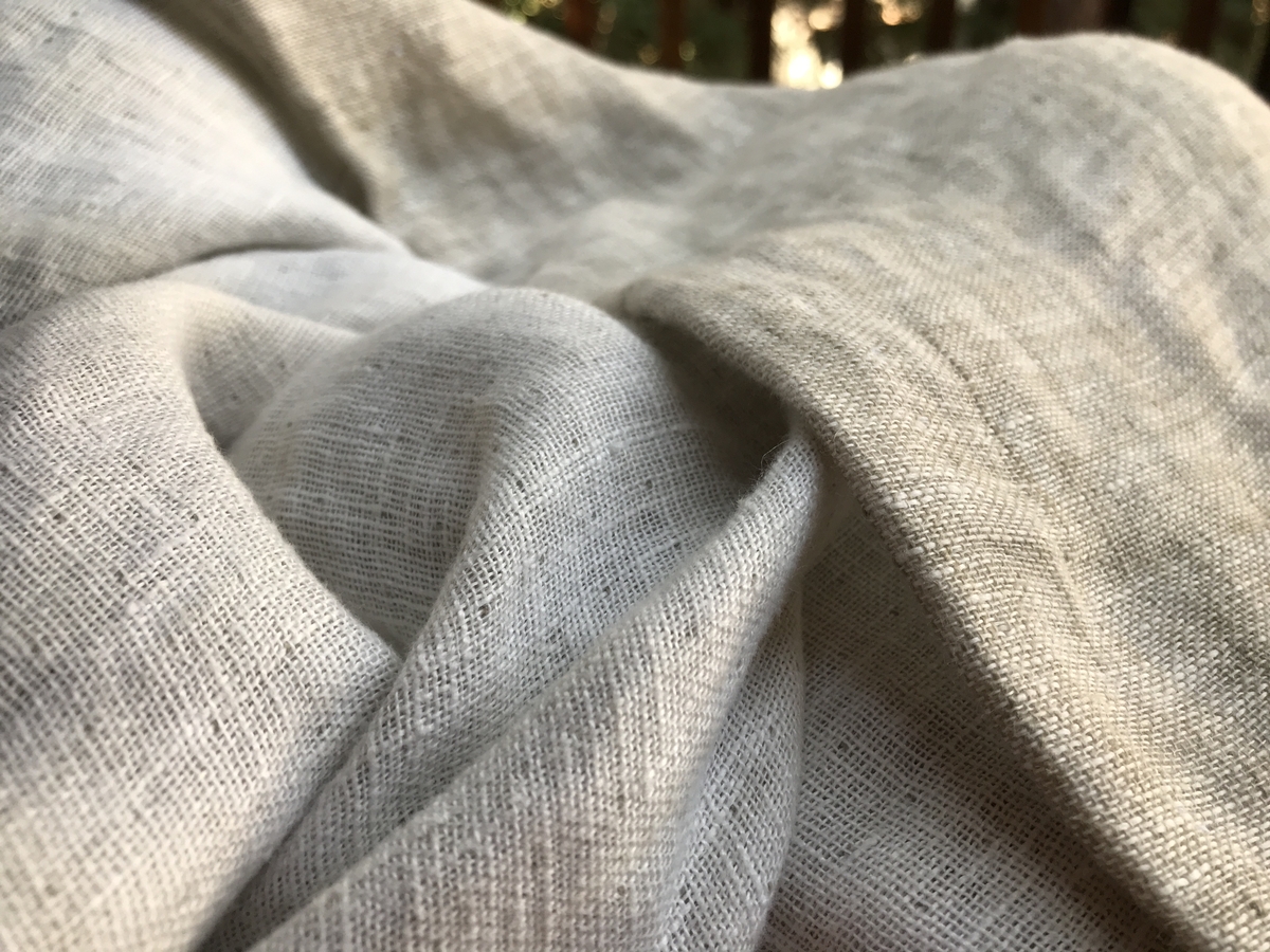 IL028 959 DUNE - WHITE Softened 100% Linen Middle (6.6 oz/yd<sup>2</sup>)
