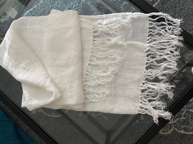 IL041 BLEACHED Softened 100% Linen Middle (5.01 oz/yd<sup>2</sup>)