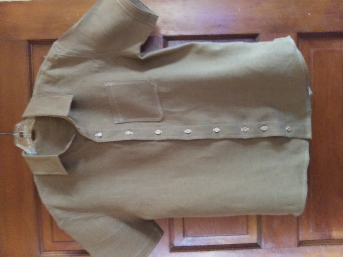 IL019 GINGER Softened 100% Linen Middle (5.3 oz/yd<sup>2</sup>)