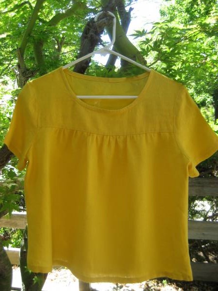 IL019 EGYPTIAN YELLOW Softened - 100% Linen