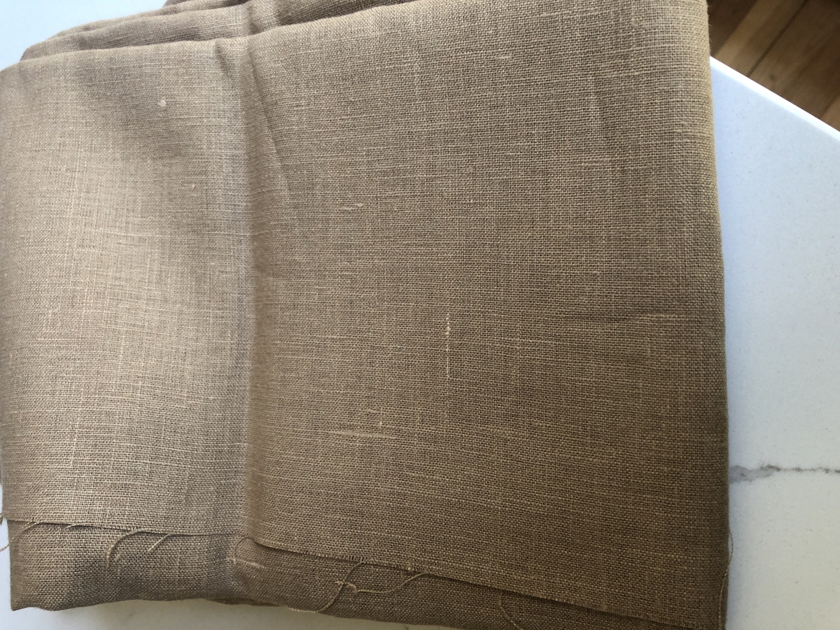 IL019 GINGER Softened 100% Linen Medium (5.3 oz/yd<sup>2</sup>)