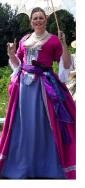 IL019 PURPLE WINE Softened - 100% Linen