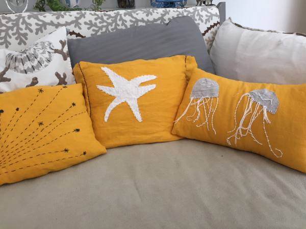 IL019 MARIGOLD Softened - 100% Linen
