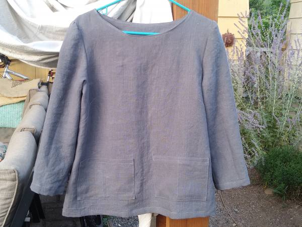 4C22 GRAPHITE Softened - 100% Linen