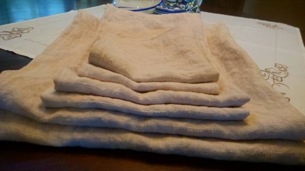 4C22 BISCOTTI Softened - 100% Linen