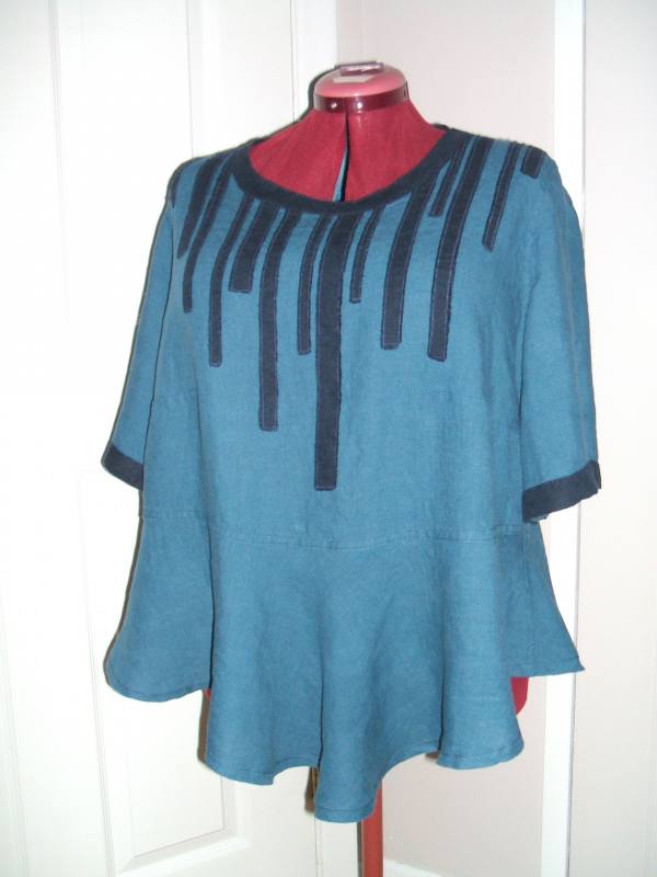 IL019 BLUE BONNET Softened - 100% Linen