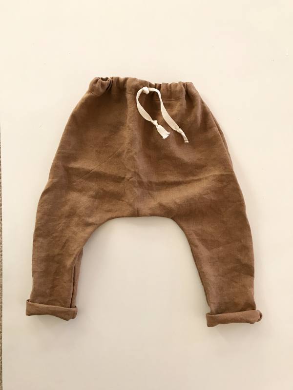 4C22 GINGER Softened - 100% Linen