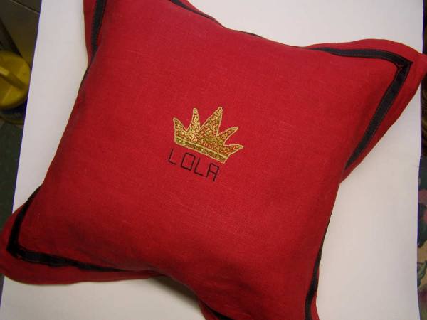 IL019 FIRECRACKER RED Softened - 100% Linen