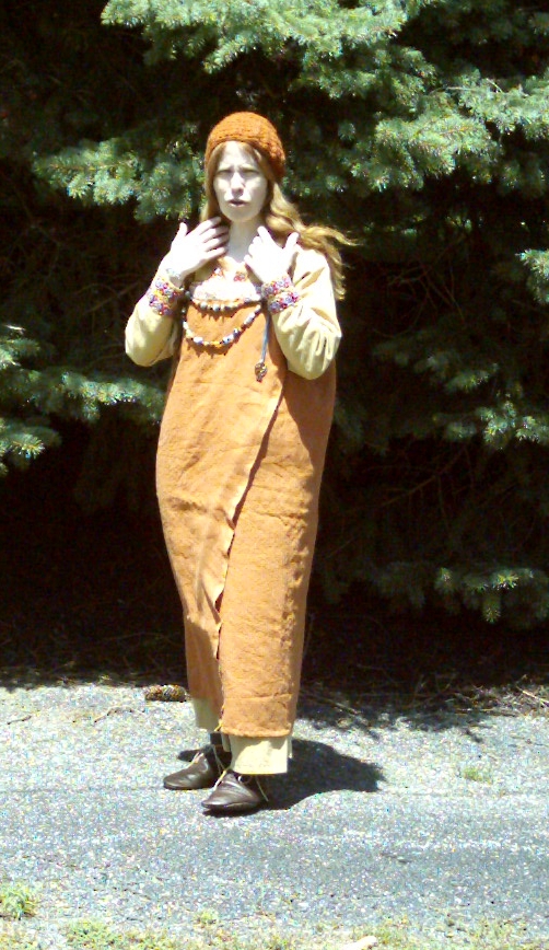 IL019 RUST Softened - 100% Linen