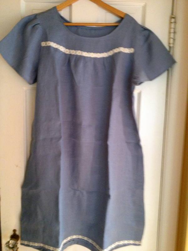 IL020 DUTCH BLUE Softened - 100% Linen