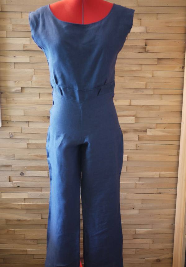 IL019 COBALT Softened - 100% Linen