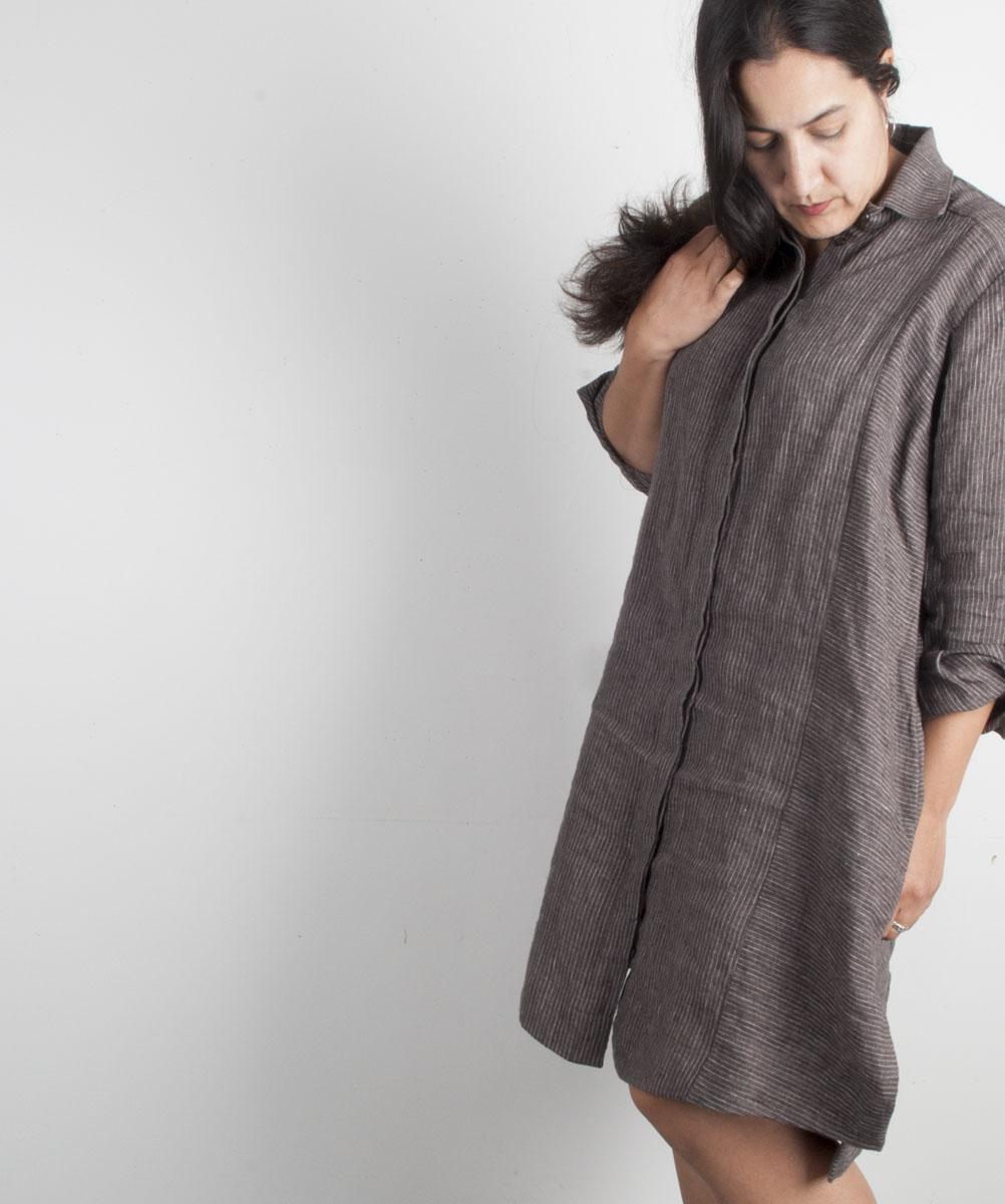 IL045 869 STRIPES - 100% Linen