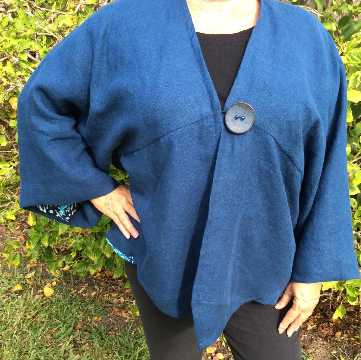 IL019 BLUE BONNET FS Signature Finish - 100% Linen