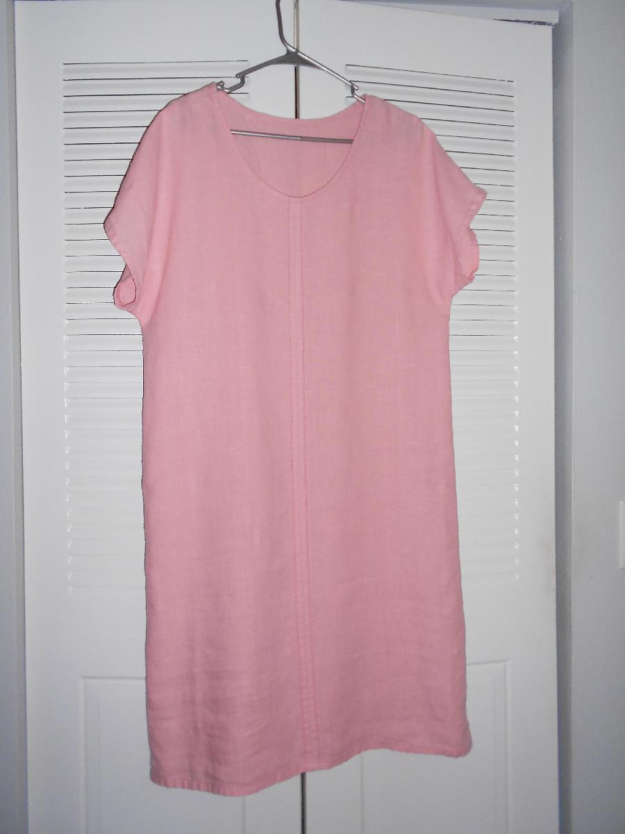 IL019 POWER PINK Softened - 100% Linen