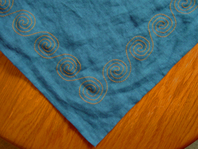 IL019 BLUE BONNET Softened - 100% Linen