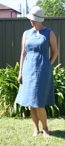 IL019 BLUE BONNET Softened - 100% Linen