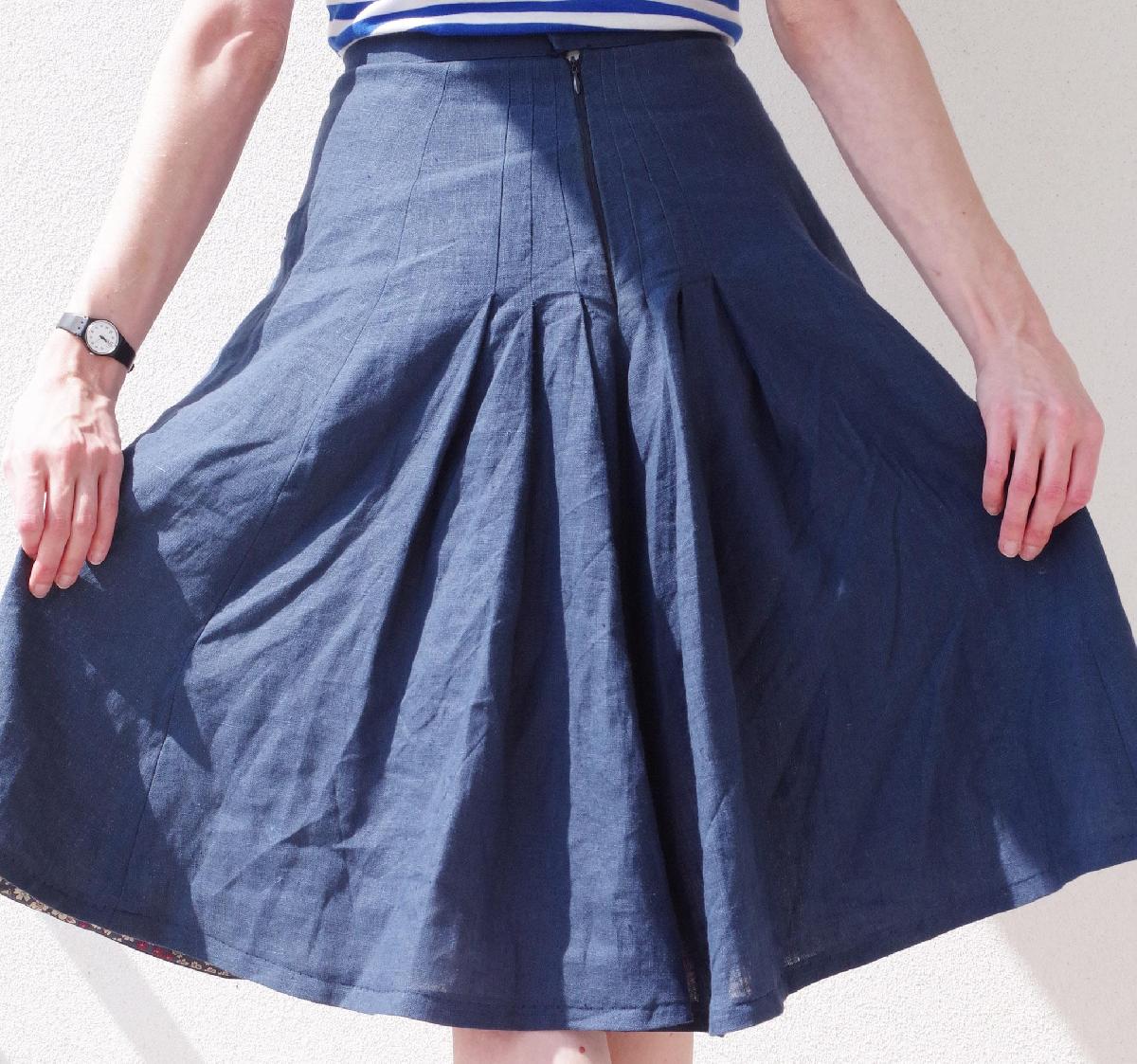 IL019 COBALT Softened - 100% Linen