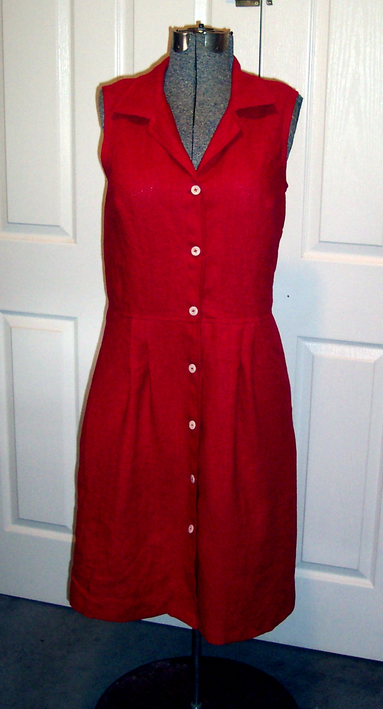 IL019 CRIMSON Softened - 100% Linen