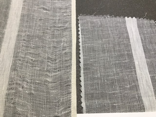 IL026 GAUZE STRIPES 100% Linen Sheer (2.5 oz/yd<sup>2</sup>)