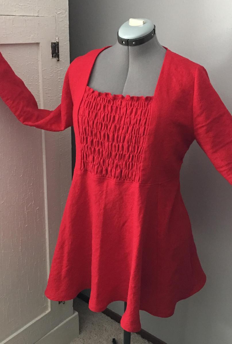 IL019 CRIMSON Softened - 100% Linen