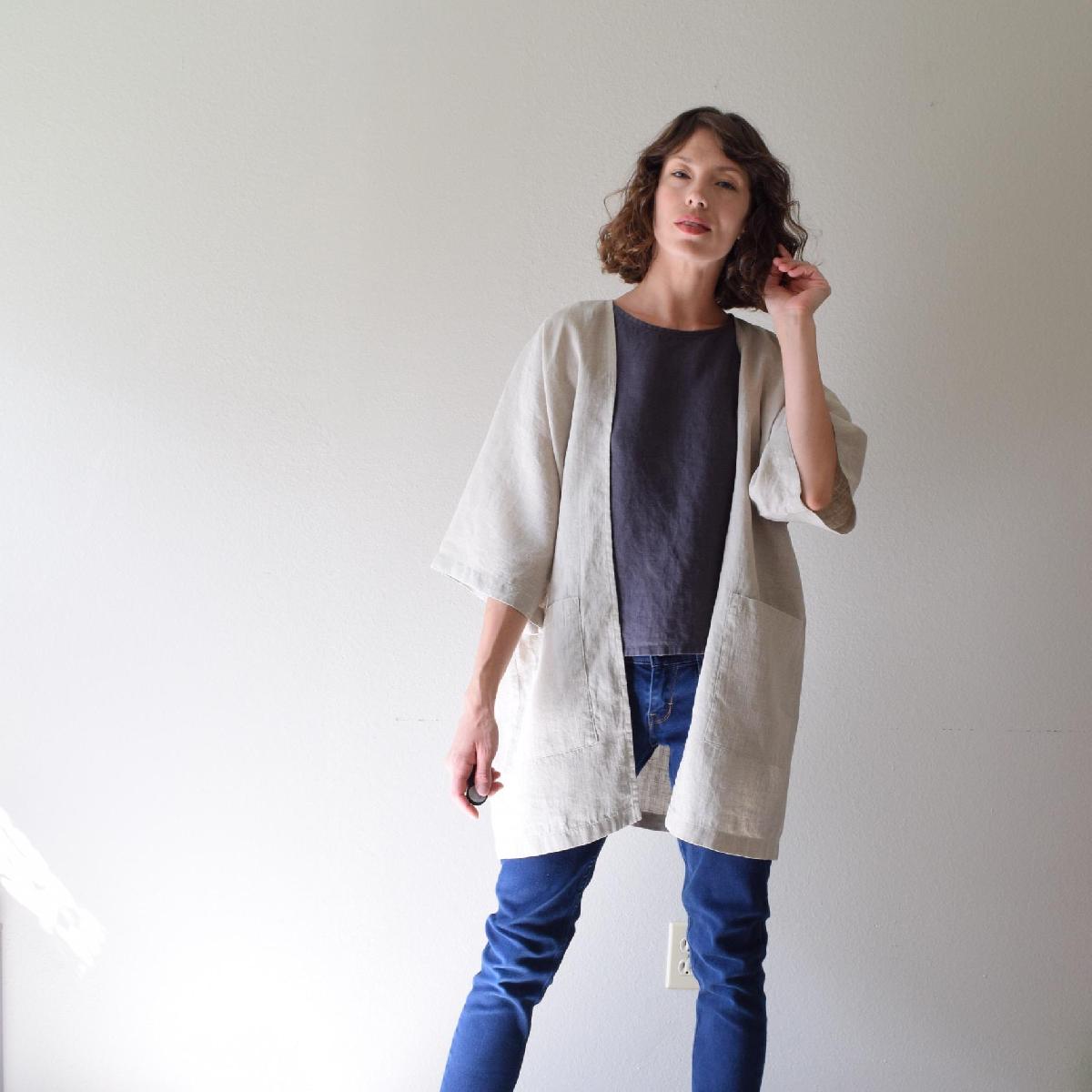 IL020 NATURAL Softened - 100% Linen