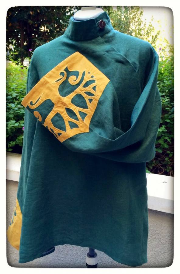 IL019 EVERGREEN Softened - 100% Linen