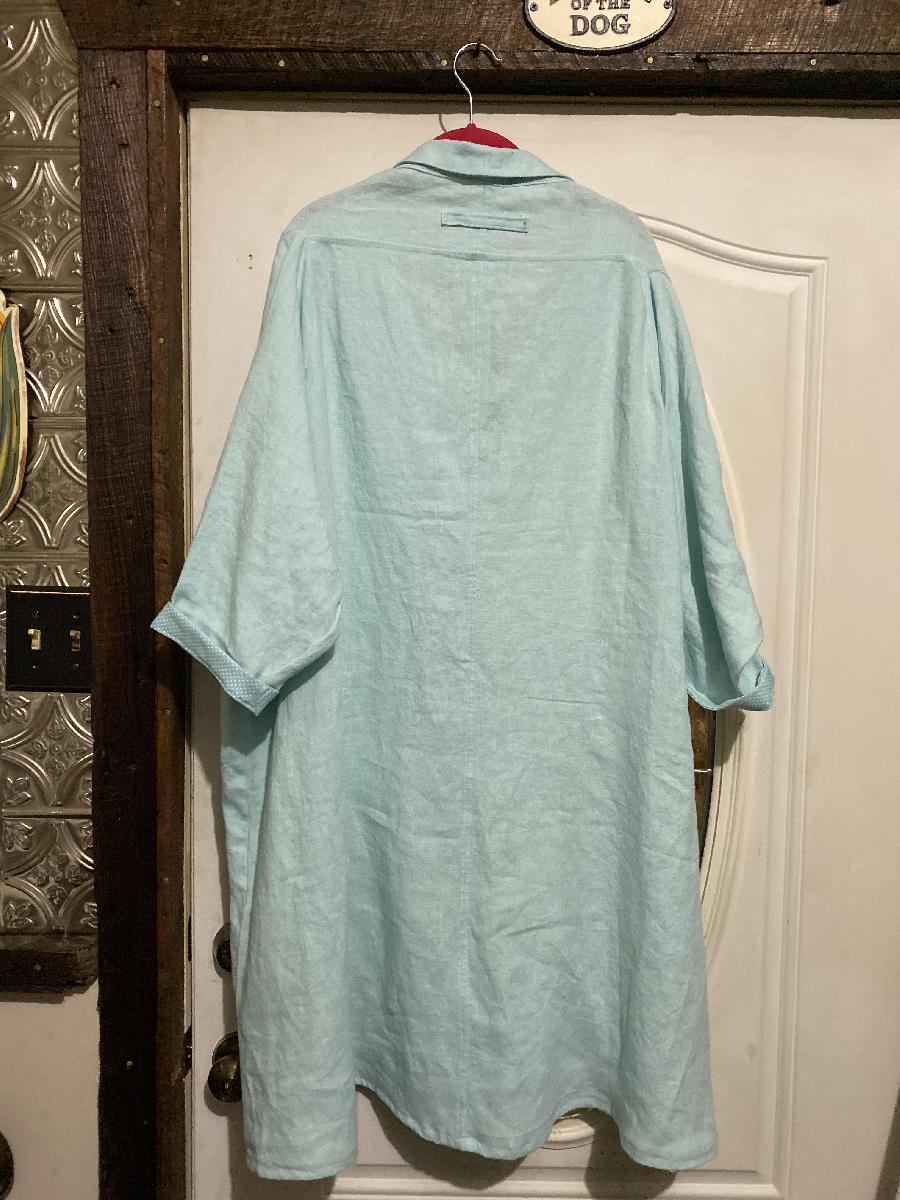 IL019 MOONFLOWER Softened - 100% Linen